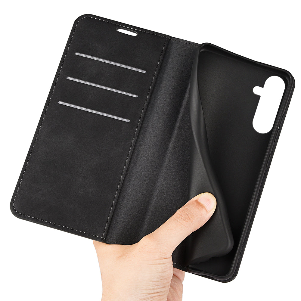 For Samsung Galaxy M14 5G Magnetic Flip Stand Wallet Phone Cover Skin-touch Leather Phone Case For Samsung Galaxy M14 5G Magnetic Flip Stand Wallet Phone Cover Skin-touch Leather Phone Case